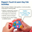 Picture of PEPPA PIG TOUCH & LEARN KEY FOB